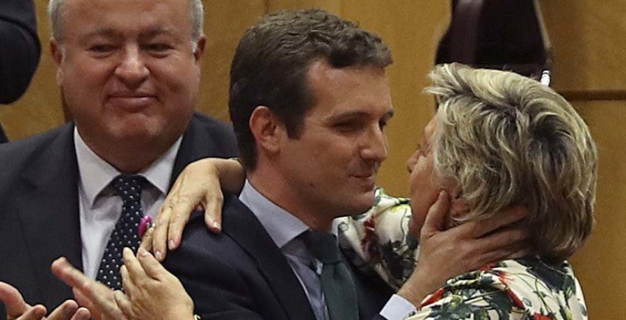 Casado dice que no caerá en afanes inquisitoriales en el PP por los audios de Cospedal