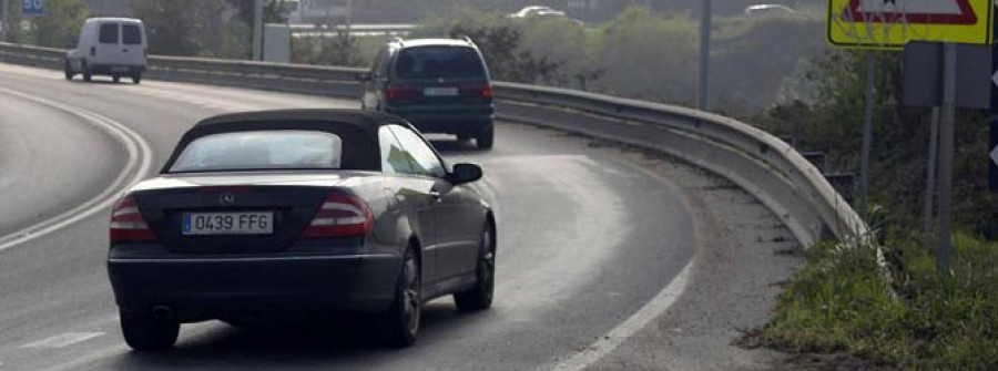 ARTEIXO-Un motorista resulta herido grave tras una colisión con un coche en Quinto Pino