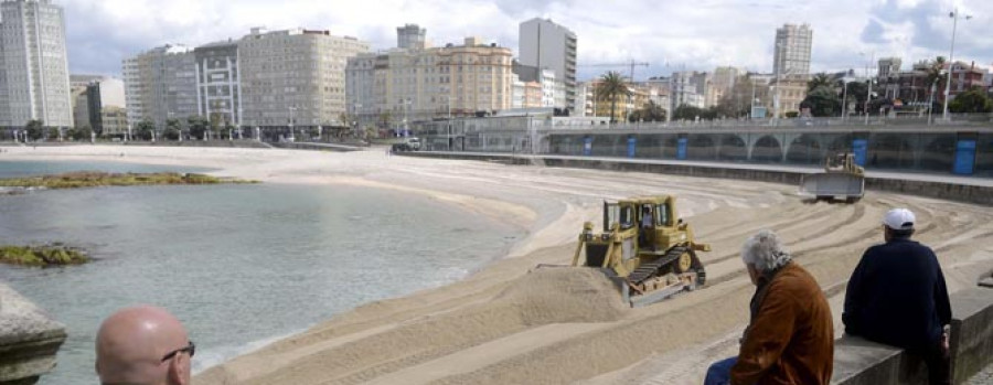 La preparación de los arenales seguirá adelante a pesar de la alerta naranja