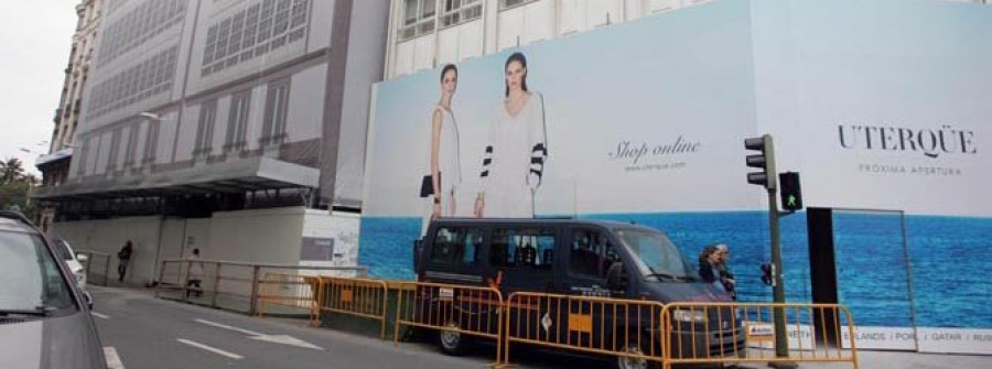 La manzana de Inditex en el corazón de A Coruña empieza a tomar forma