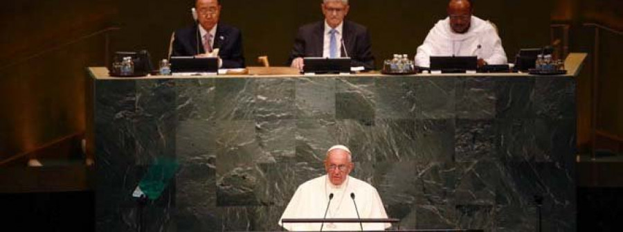 El Papa reclama a la ONU “más acción” ante los conflictos y no solo palabras