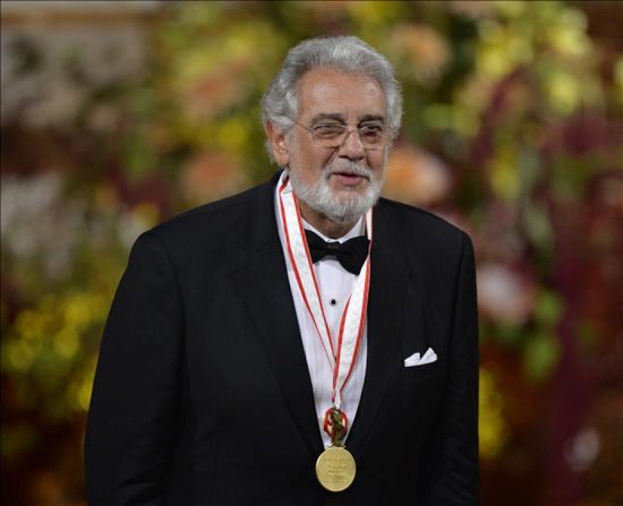 Plácido Domingo recibe "con honor" el prestigioso Praemium Imperiale en Tokio