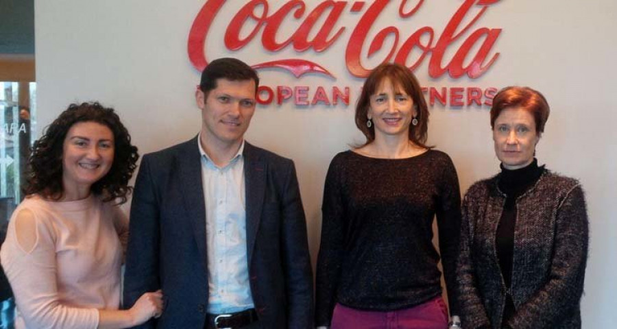Marta Míguez e Coca-Cola estudaron posibles vías de colaboración