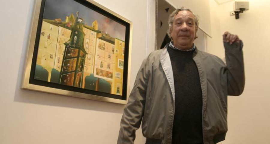El pintor hiperrealista Urbano Lugrís Vadillo fallece en A Coruña 
a los 76 años