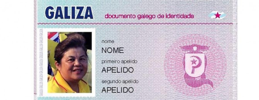 Tres concejalas del BNG repartirán esta tarde el “DNI galego” durante un acto en la Ciudad Vieja