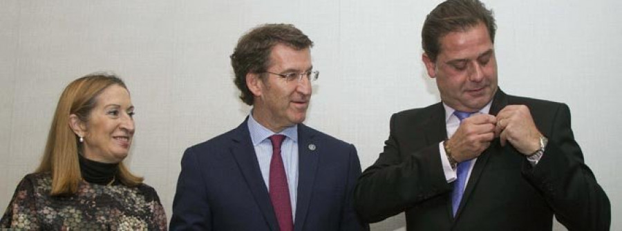 Ignacio Rivera recibe en Vigo la medalla de oro del Círculo  de Empresarios de Galicia