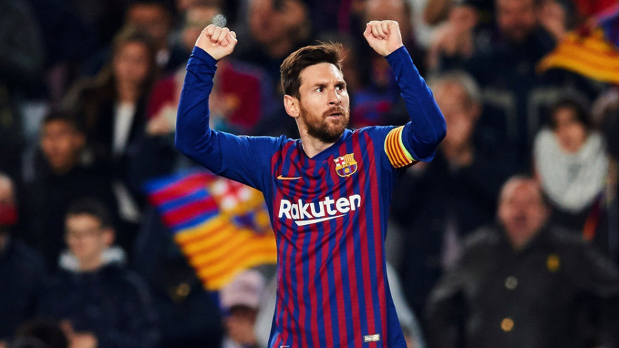 Messi mete al Barça en semis