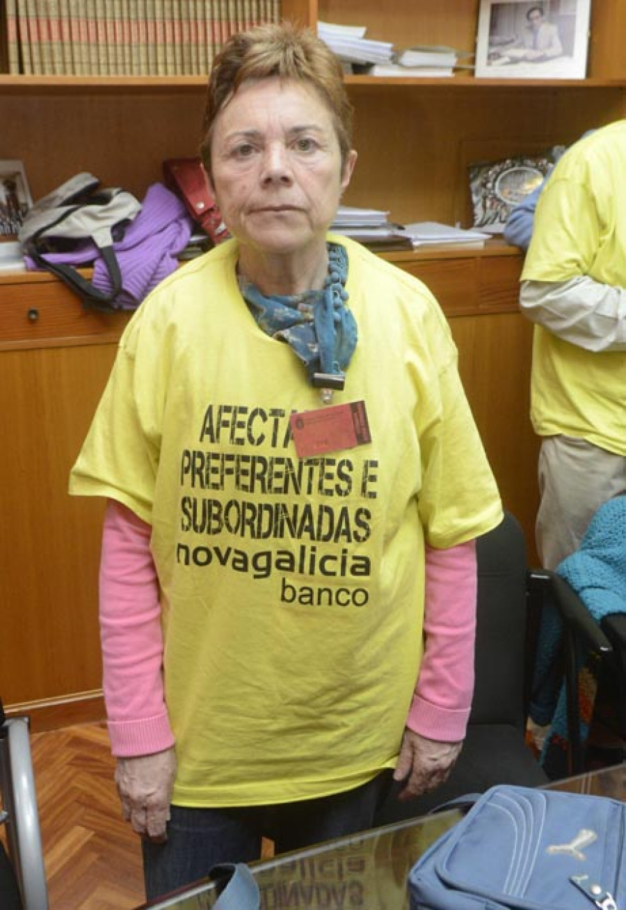 Marisa Mariñas: “Mi hermano está en el paro con 57 años y tiene ese dinero ahí atrapado: 42.000 euros”