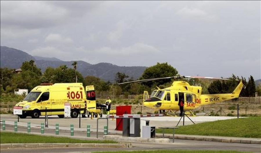 Evacuada a Mallorca la mujer hospitalizada en Menorca con síntomas de ébola