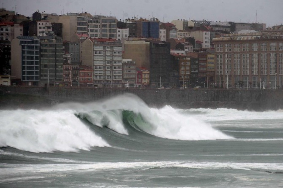 "Petra" pasa por Galicia sin grandes destrozos