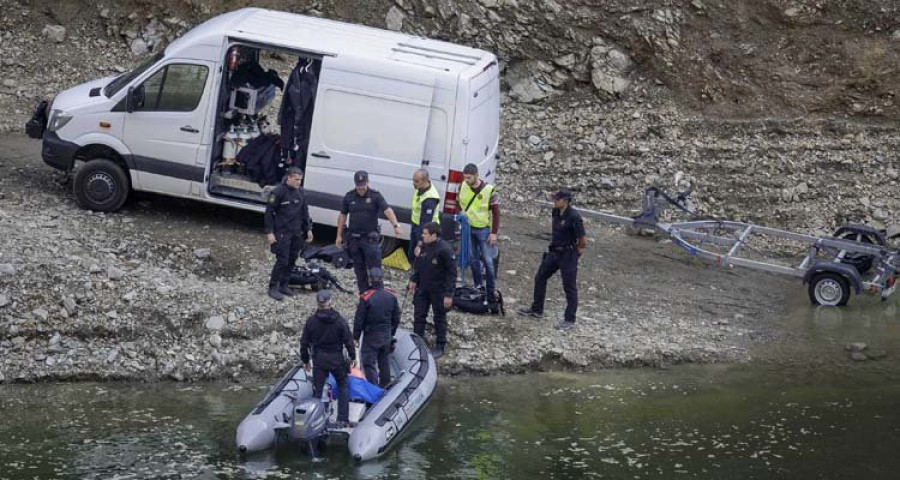 Los cuerpos localizados en la presa de Susqueda presentan claros signos de violencia