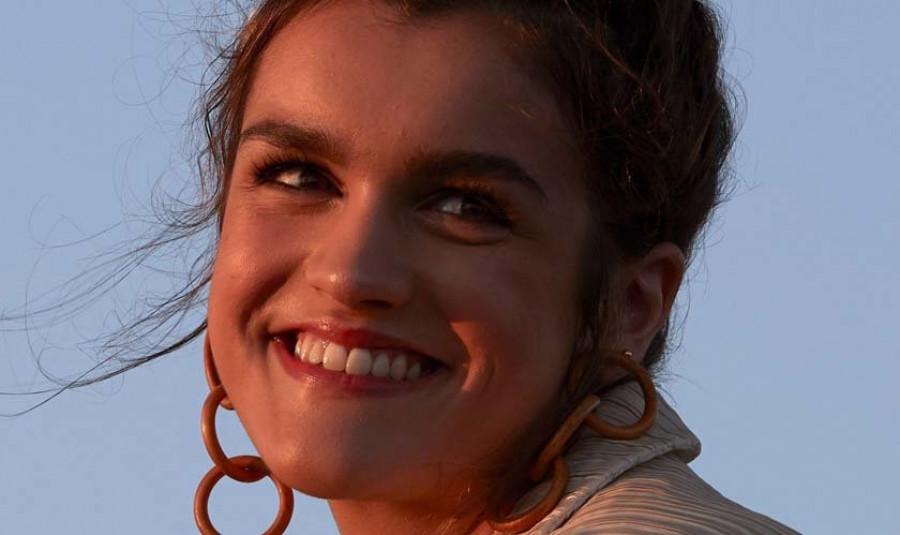 Amaia Romero emocionalal público en el festival Flamenco on Fire