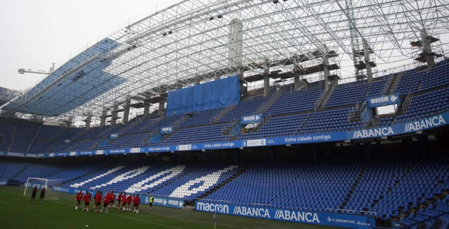 El partido de hoy en Riazor será el último con aficionados reubicados