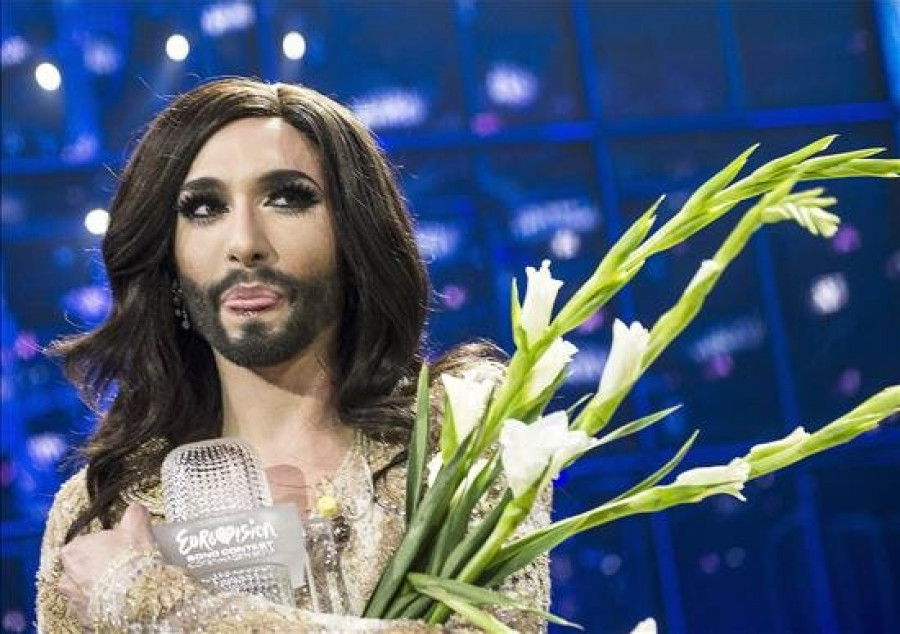 Austria aplaude el mensaje de tolerancia de Conchita Wurst en Eurovisión