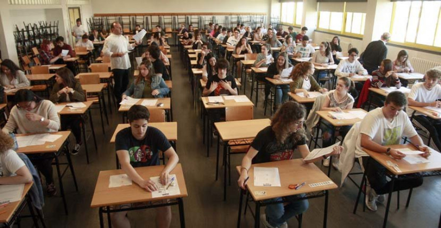 El 77% de los estudiantes coruñeses inicia Selectividad sin tener claro qué estudiará