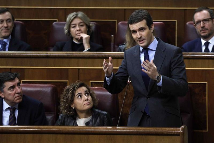 Casado dice que Torra "busca una guerra civil y derramamiento de sangre"