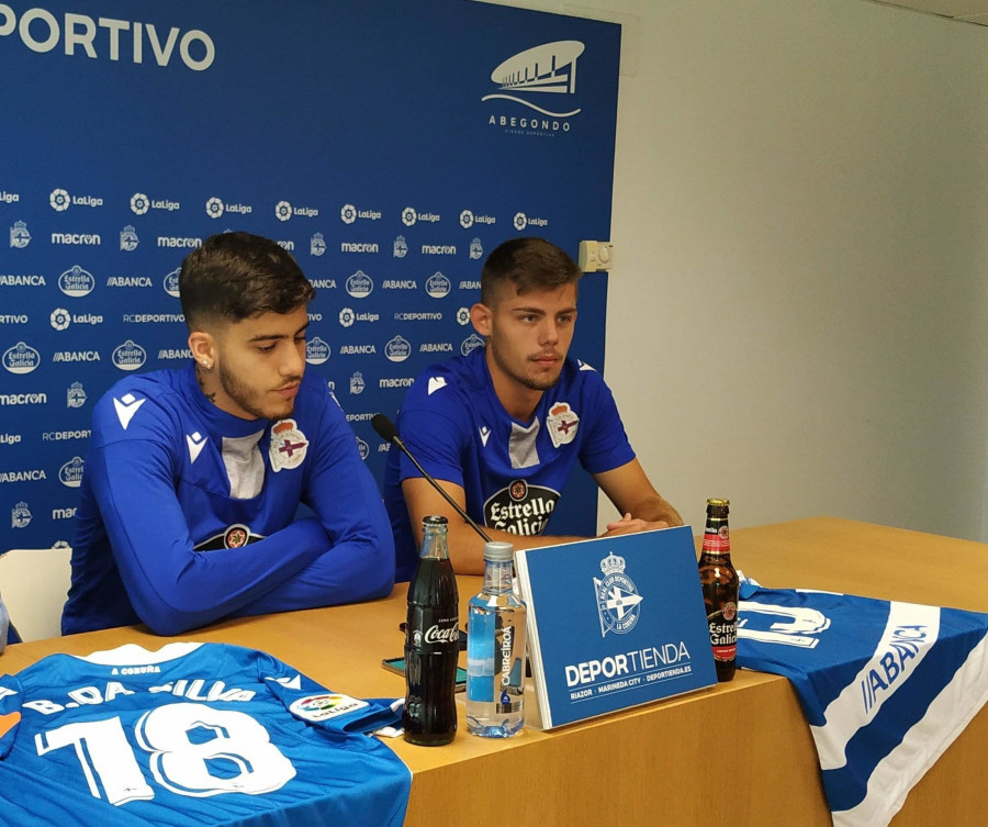 Beto y Montero abrazan la oportunidad que les brinda el Depor