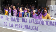 Trescientos afectados de fibromialgia salen a la calle para exigir más atención médica