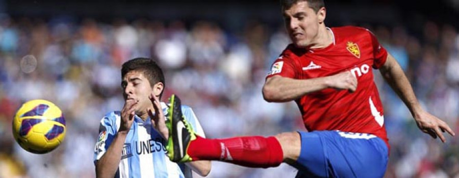 El Málaga se vuelve a atascar en La Rosaleda