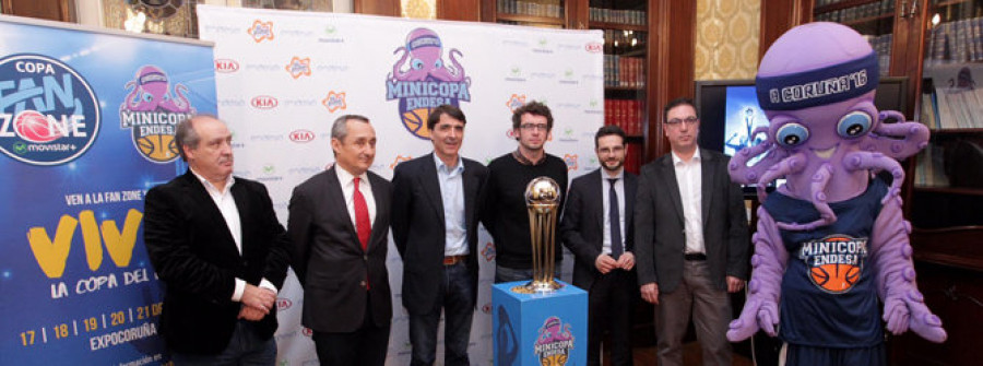 O Concello promove a presencia do Basquet Coruña nos actos da Copa
