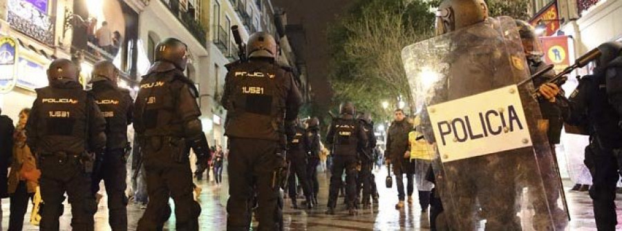 Tres menores figuran entre los 17 detenidos tras las protestas de las Marchas por la Dignidad