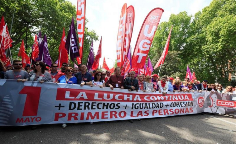 Estas son las manifestaciones convocadas en Galicia por el 1 de mayo