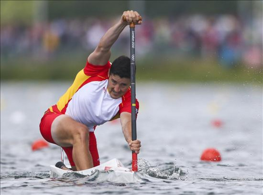 David Cal medalla de plata en C-1 1.000 metros