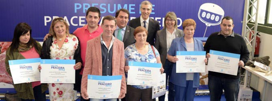 Los mejores placeros de cada mercado reciben el aplauso de sus clientes