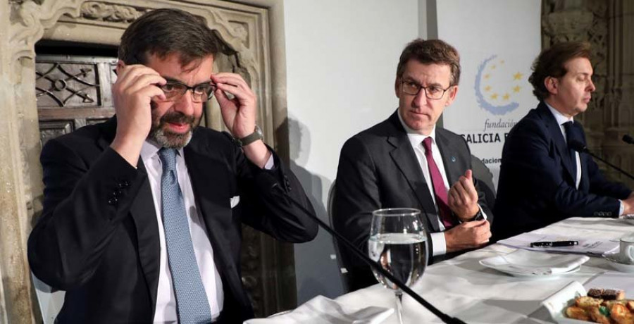 Feijóo destaca la pugna de Galicia 
por conservar los fondos europeos