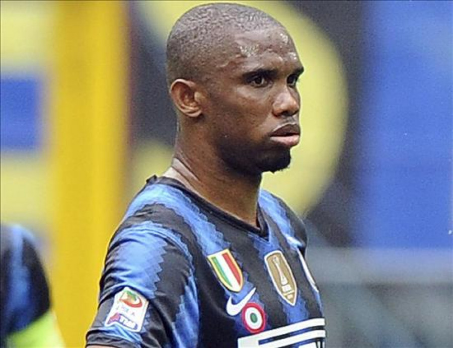 Eto'o renuncia a los 3 millones que exigió al Barça por su traspaso al Inter