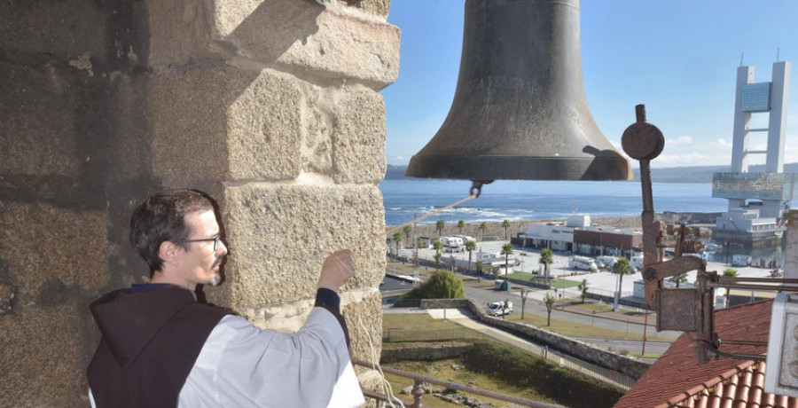 El repique tradicional de las campanas  de A Coruña se  hace oír en Europa