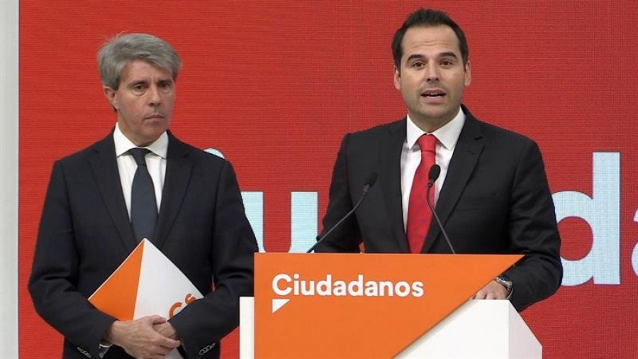 Ciudadanos ficha a Ángel Garrido, expresidente del PP en Madrid