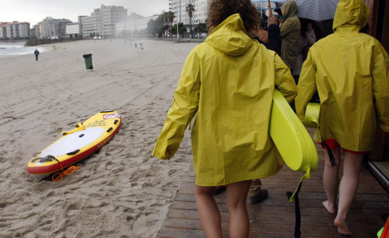 Una borrasca dejará lluvias en Galicia a partir de la media tarde del domingo