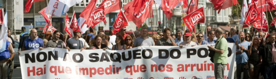 Los sindicatos continúan las protestas contra los recortes en todo el país