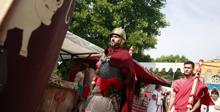 Los romanos invaden Cambre este fin de semana en la romería Galaicoi