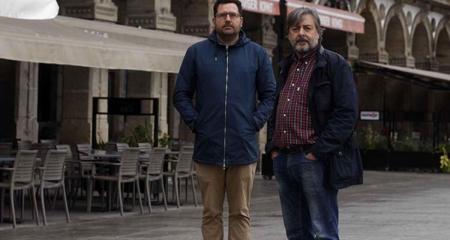 Pablo Gallego y Antón Sáez | “Más de la mitad de los locales de hostelería que abren no 
llegan al año”