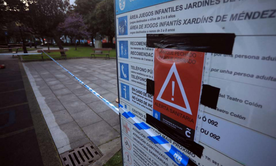 La asistencia a los colegios de la ciudad se quedó en la  quinta parte por  las advertencias