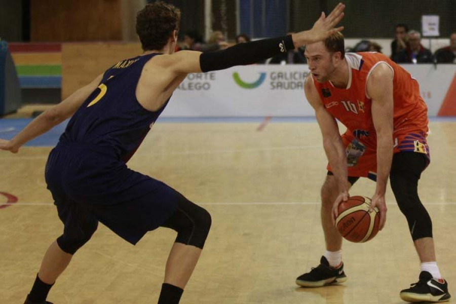 El Basquet Coruña también pudo con el filial azulgrana