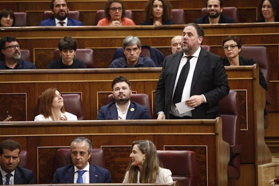 Junqueras estará en el Parlament