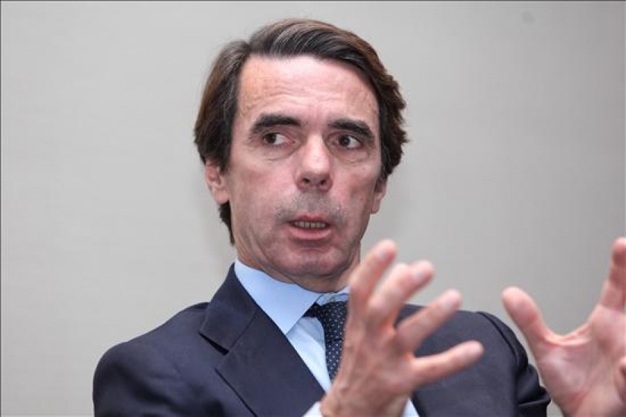 Aznar ratifica que no cobró sobresueldos al frente del Ejecutivo