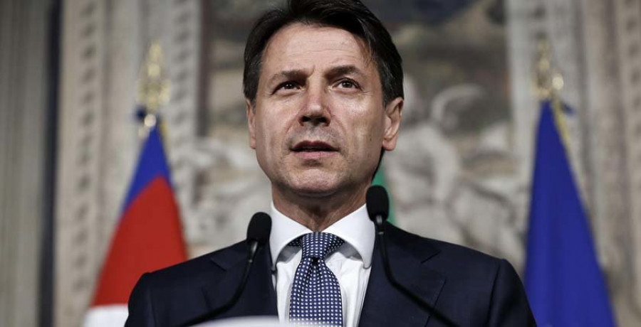 Conte acepta formar un Gobierno en 
Italia con Europa entre sus prioridades