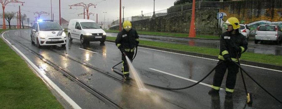 El regreso de la lluvia deja un rosario de incidentes, pero          sin daños personales