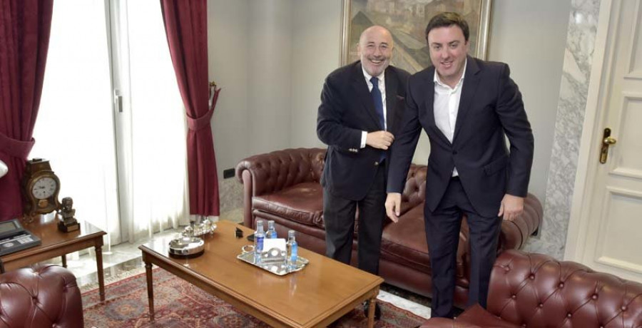 Formoso y Losada centran su primer encuentro en el empleo y la mejora de infraestructuras