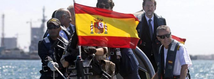 Rajoy destaca el éxito de la misión contra piratería y pide que no se baje la guardia
