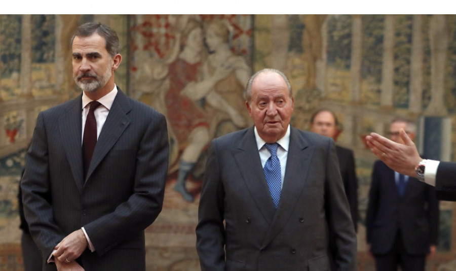 Felipe VI renunciará  a cualquier herencia de su padre que sea irregular y le retira la asignación que recibía