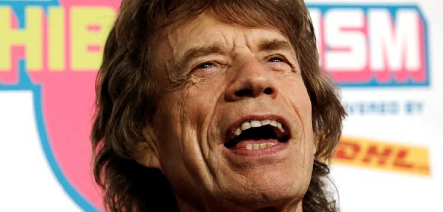 El cantante Mick Jagger, padre 
por octava vez a sus 73 años