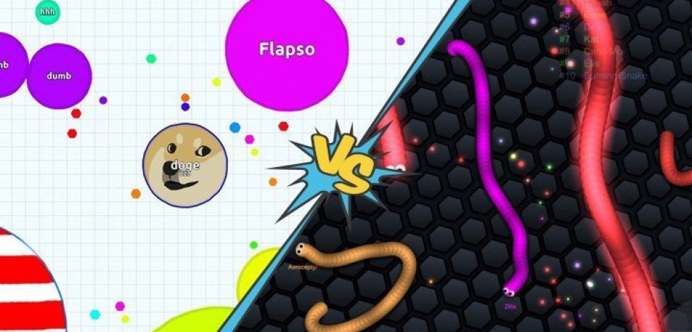 ¿Eres uno de los apasionados de Slither.io, o de Agar.io?