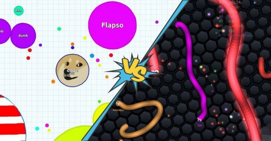 Eres uno de los apasionados de Slither.io, o de Agar.io?