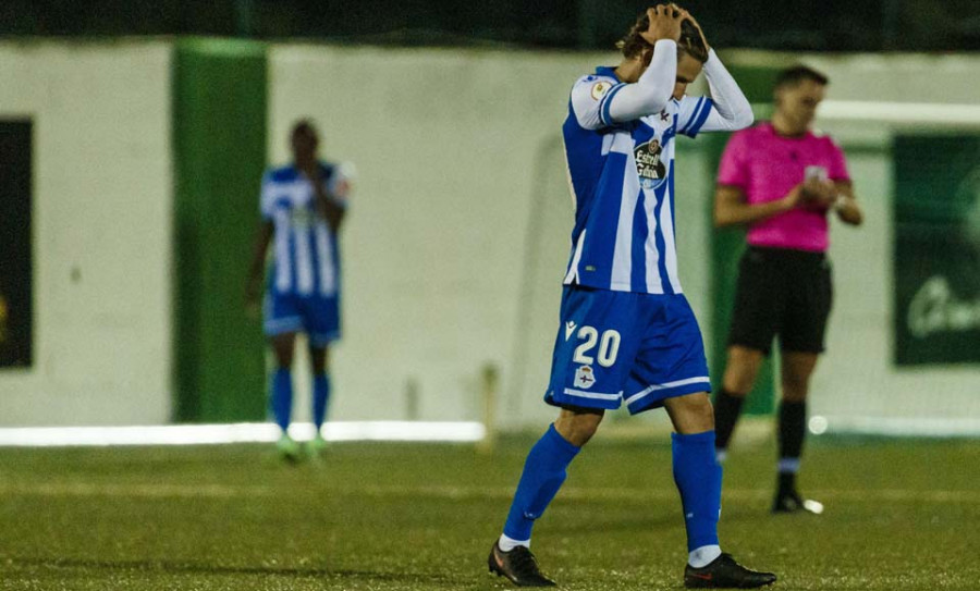 Keko, con una lesión en el sóleo, baja ante el Pontevedra