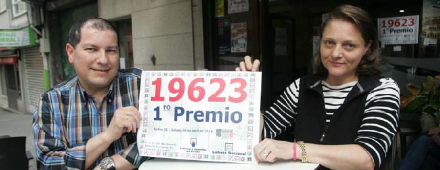 Un bar de O Burgo reparte entre dos clientes 260.000 euros del sorteo de Primavera de la Lotería